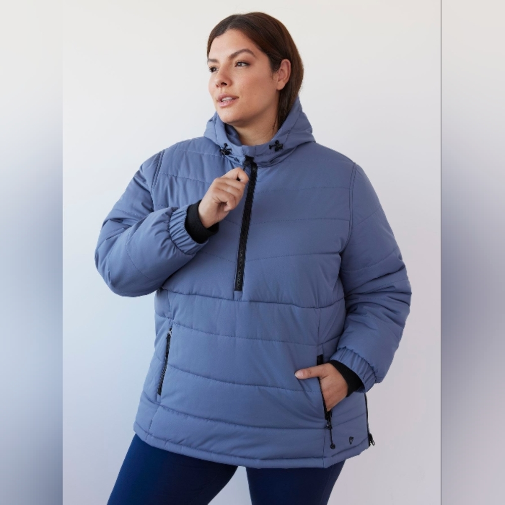 Popover Hooded Snow Jacket